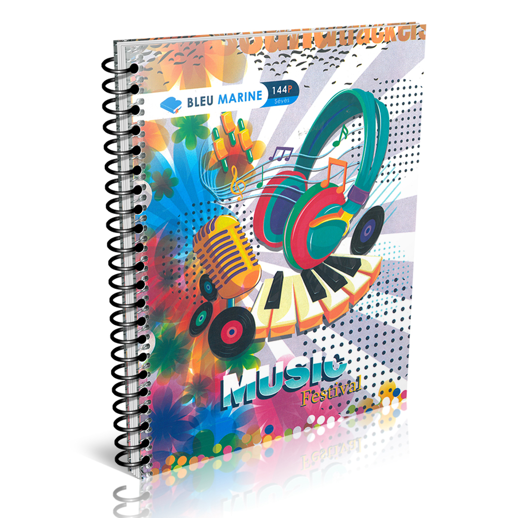 Cahier 96 Pages / 50 Feuilles Petit Format Spiral - Librairie