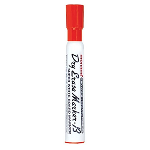 Marqueur Tableau Monami Dry Erase Rouge